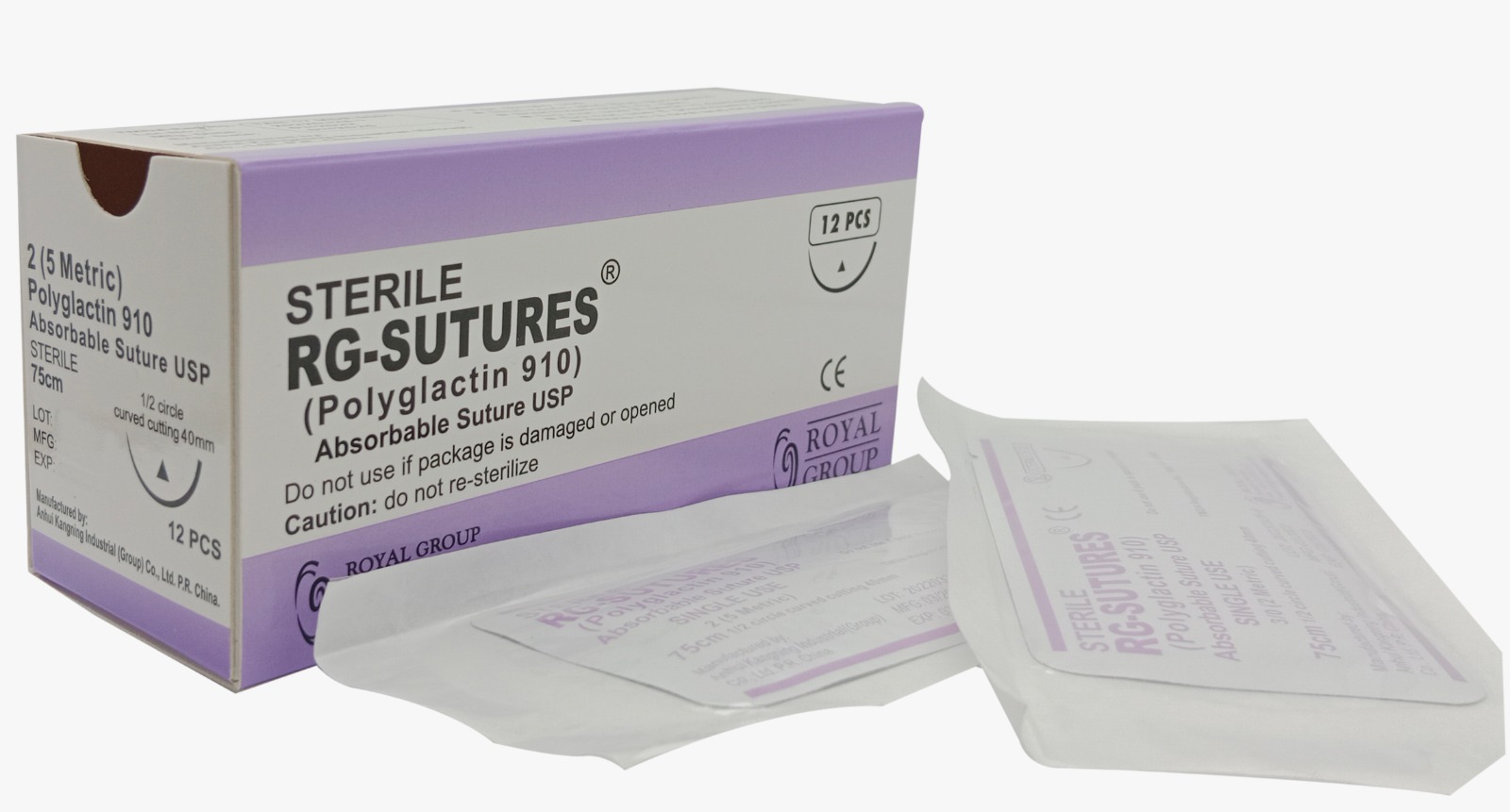 RG Sutures (Polyglactin)